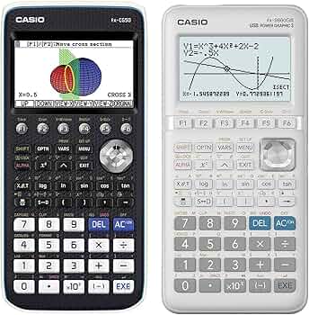 Casio FX-CG50 Scientific Graphic Calculator (Black) & Casio FX