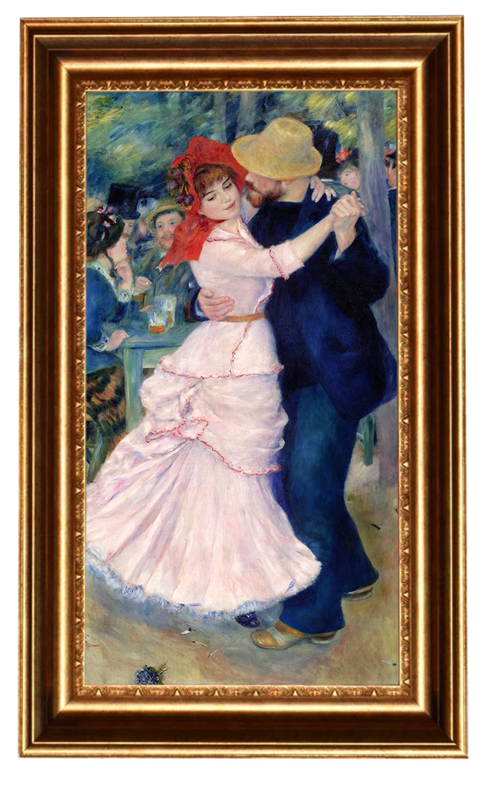 Amazon.com: ELITEART- Dance at Bougival By Pierre-Auguste Renoir