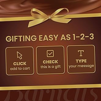 Barnetts Valentines Day 5 Chocolate Biscotti Gift Basket, Gourmet Cookie Baskets Valentine Girlfriend, Prime Food Gift Delivery for Men, Women, Him, Her Candy Box