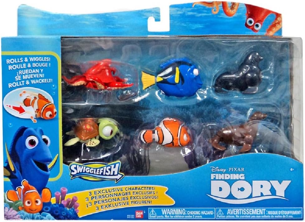 Disney / Pixar Finding Dory Swigglefish Exclusive Figure 6-Pack