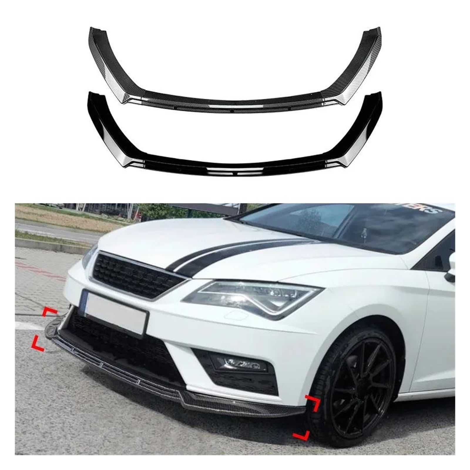Pare-choc Avant DIEDERICHS Pour SEAT Leon III (1M1) 3 Ou 5 Portes - Réf. 7431051 - Premium Quality