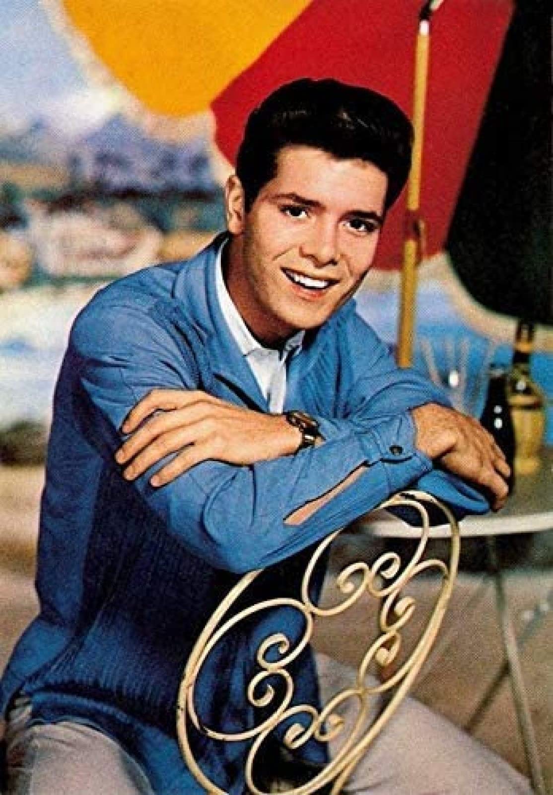 ERUZO DIY 5D Diamond Painting, Singer Cliff Richard Star Embroidery Kit, Rhinestone Cross Stitch, Mosaic Room Decoration Gift40x50cm