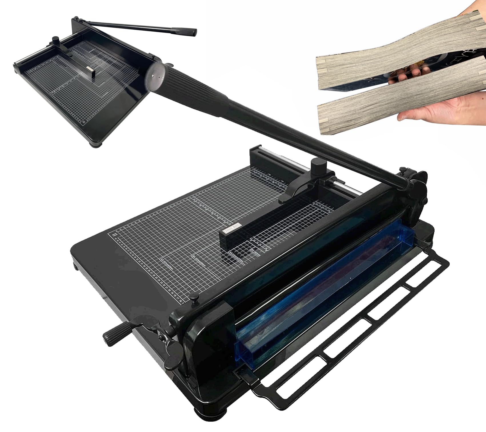 Amazon.co.jp: 大型裁断機 ブラック A3サイズ ペーパーカッター 裁断機