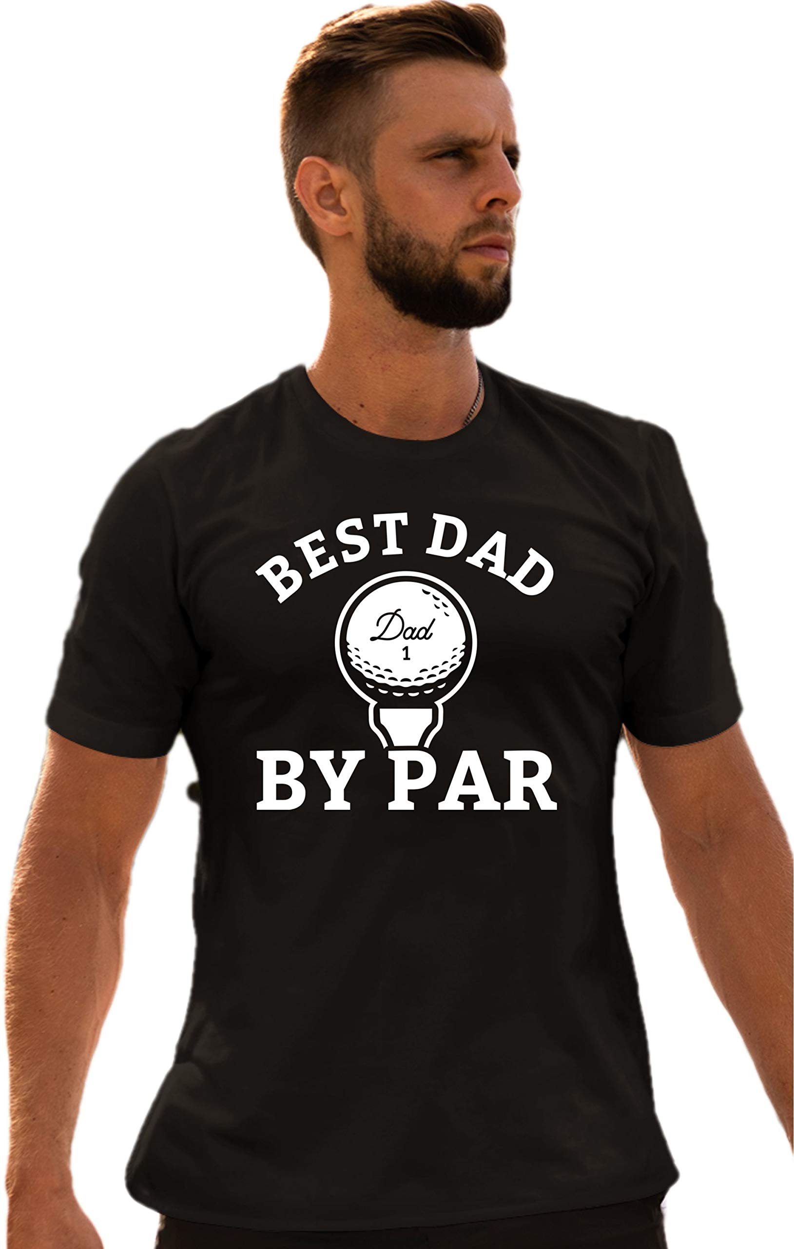 Go All Out Adult Best Dad by Par Funny Father's Day Golf Gift T-Shirt