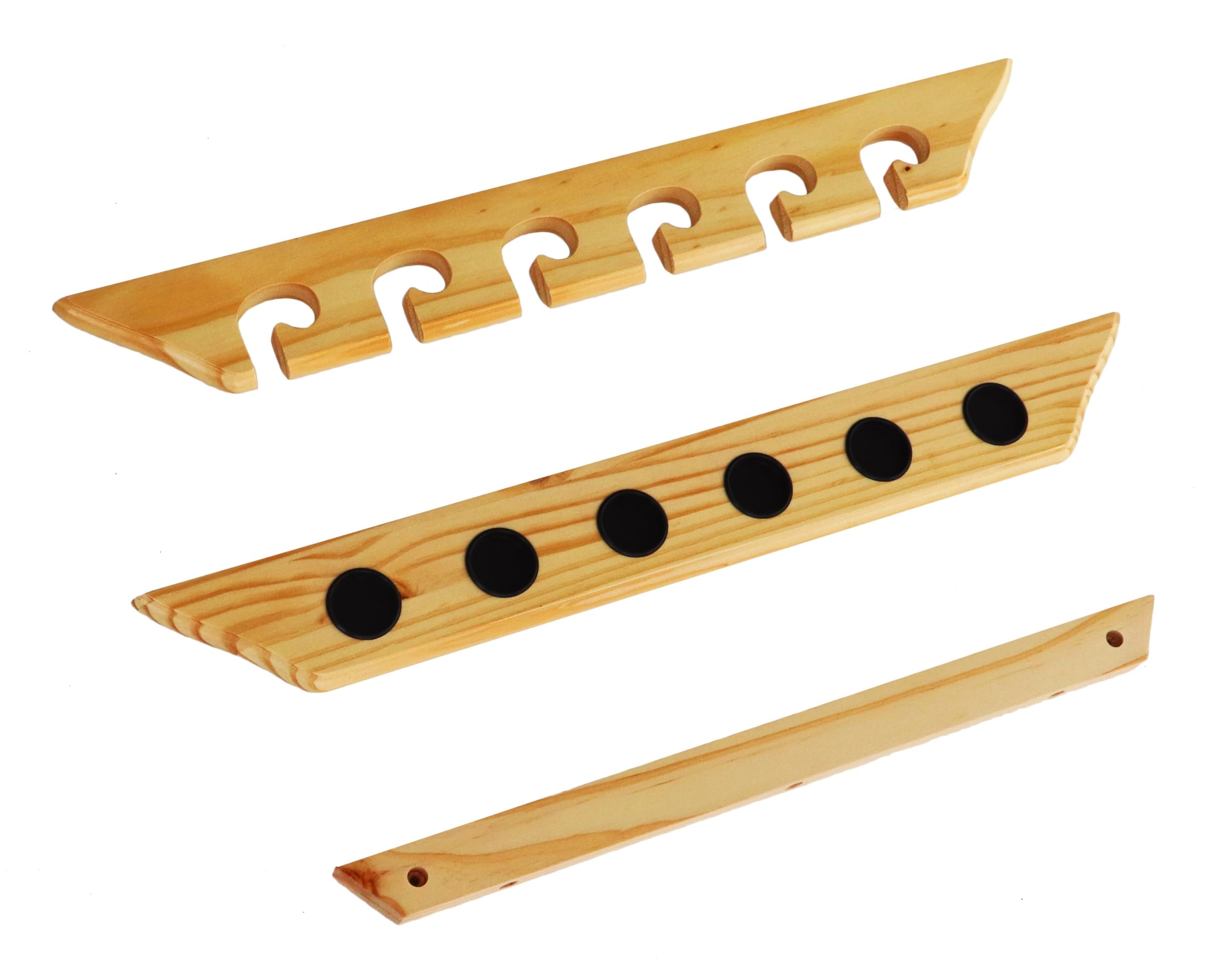 Amazon.com: Old Cedar Outfitters Solid Pine Fishing Rod Rack for Wall and  Ceiling Storage (Vertical) : Sports & Outdoors