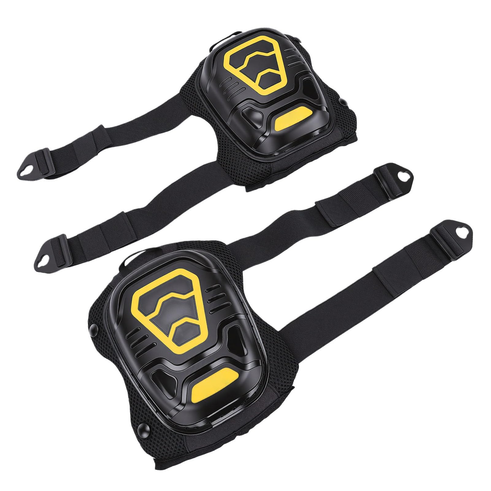 Eujgoov Rodilleras para Hombre, Rodilleras de Trabajo, Profesionales con Cojín de Gel de Espuma EVA de 1,3 Cm de Grosor para Construcción, Jardinería, Limpieza, Soldadura,