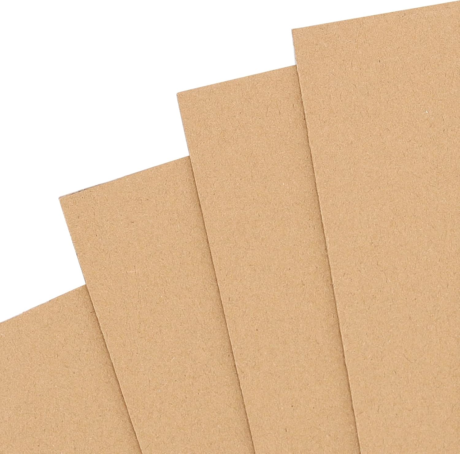 KEILEOHO 50 Packs 11 x 8.5 Inch Corrugated Cardboard Sheets, 1/8 Inch Thick Flat Cardboard Sheet, Brown Cardboard Sheets for Art Projects, DIY Crafts