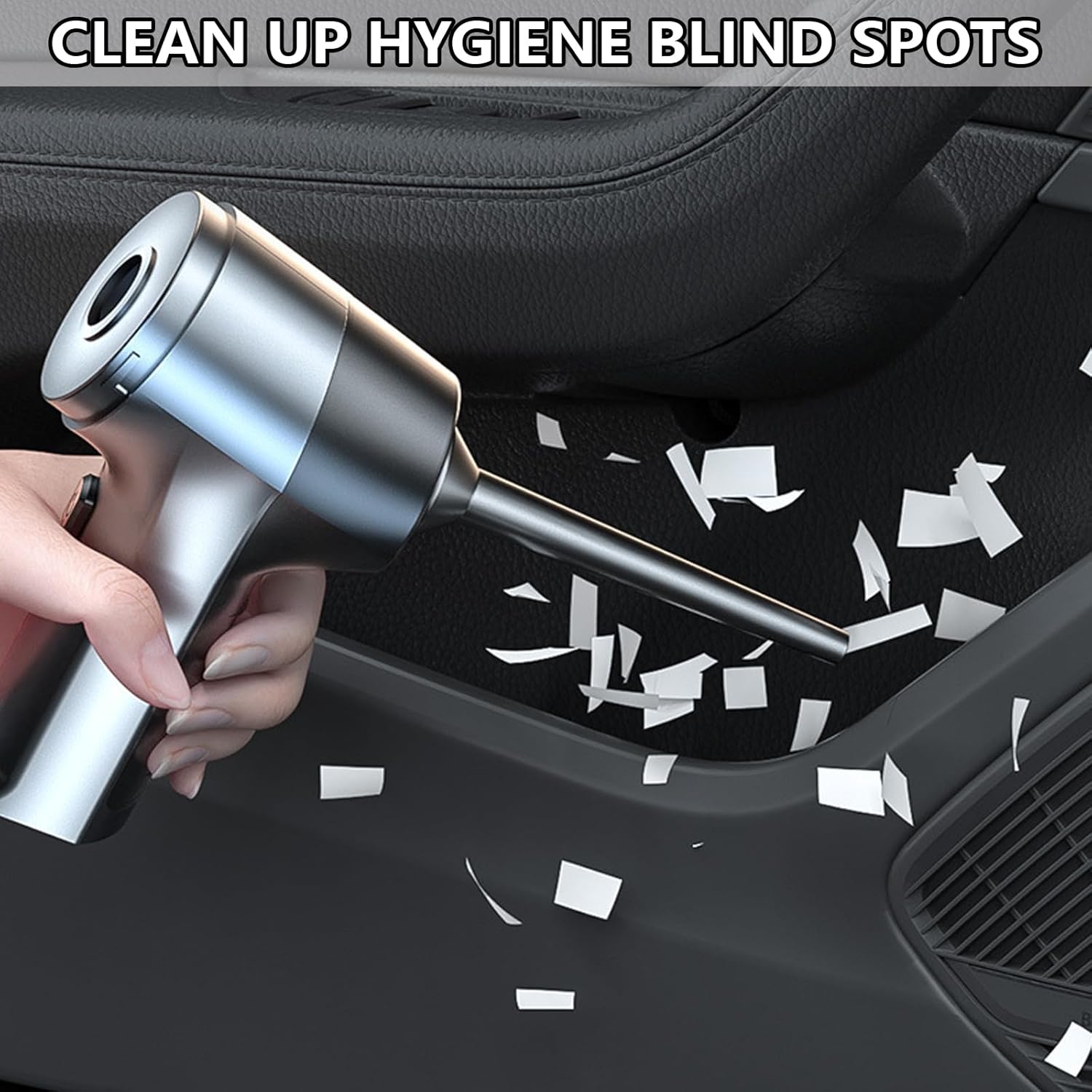 ポータブル車の掃除機ウェット/ドライハンドヘルド 12000Pa 吸引充電式コレクター家庭用および車両用