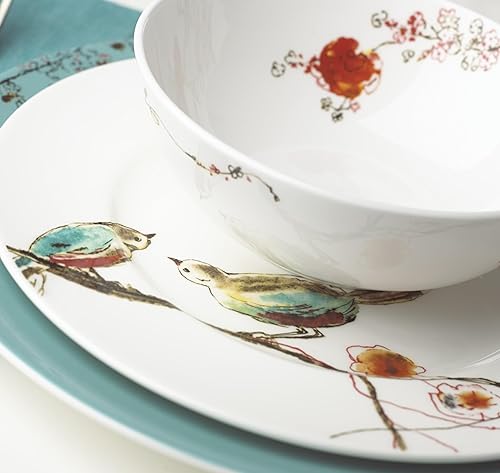 Miniatura 11 de Lenox vajilla de 4 piezas fina, servicio para 1, Plato de cena - redondo, Multicolor