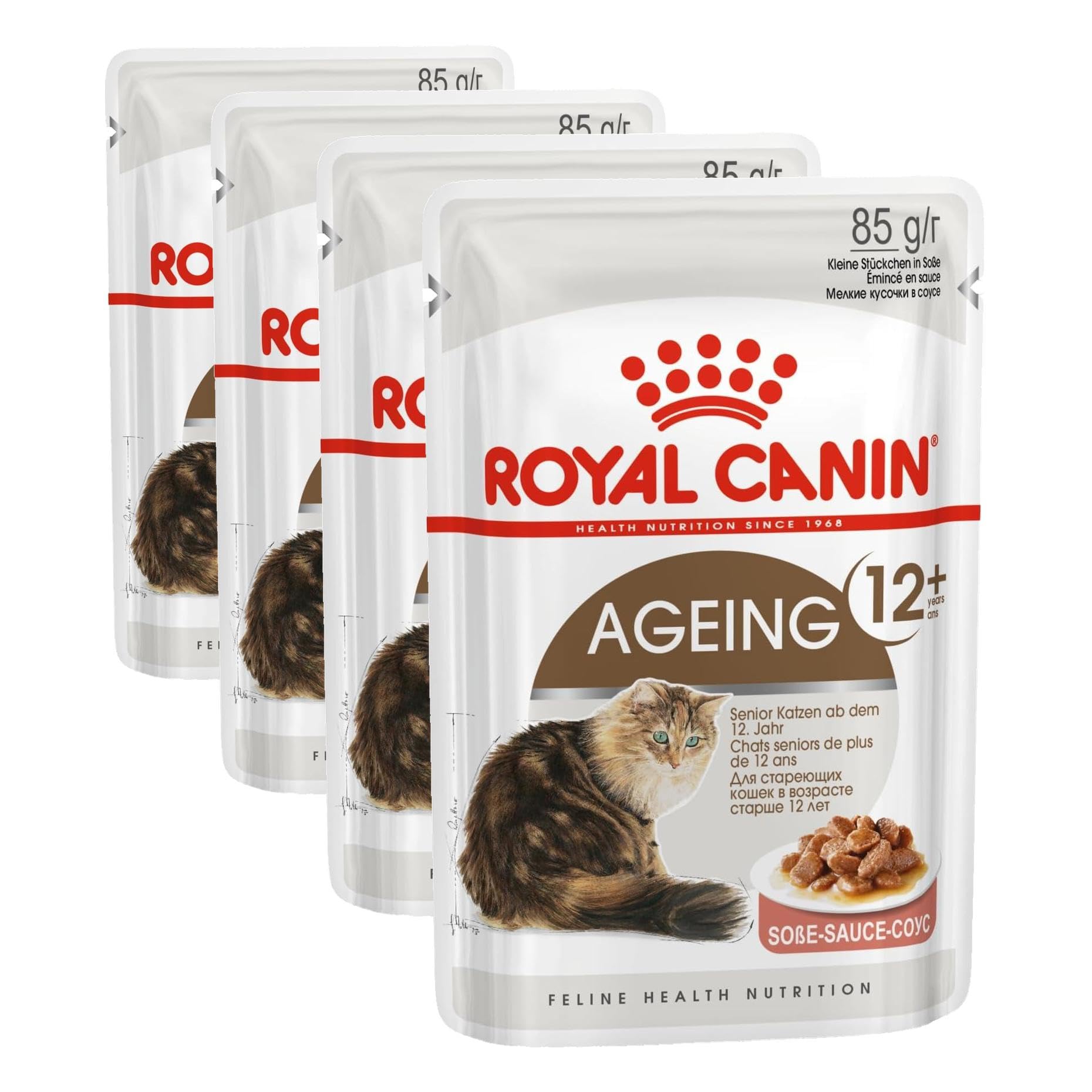Royal Canin Gravy Aging +12 Kedi Maması 85 Gr (4 paketi)
