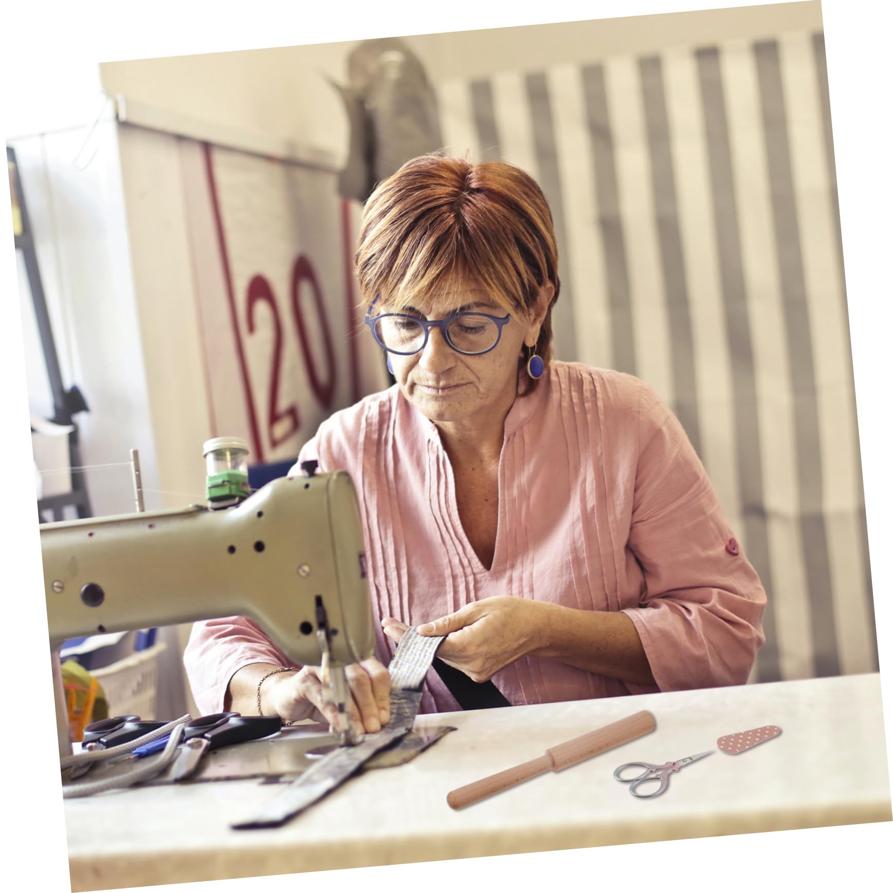 ERINGOGO DIY Embroidery Scissors Set Yarn Cutting Tools Ergonomic Design Smooth Edge Perfect for Tapestry Sewing Crafts