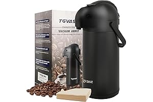 Coffee Carafe Dispenser Pump: Insulated Dispenser for Hot Drinks and Cold Beverages