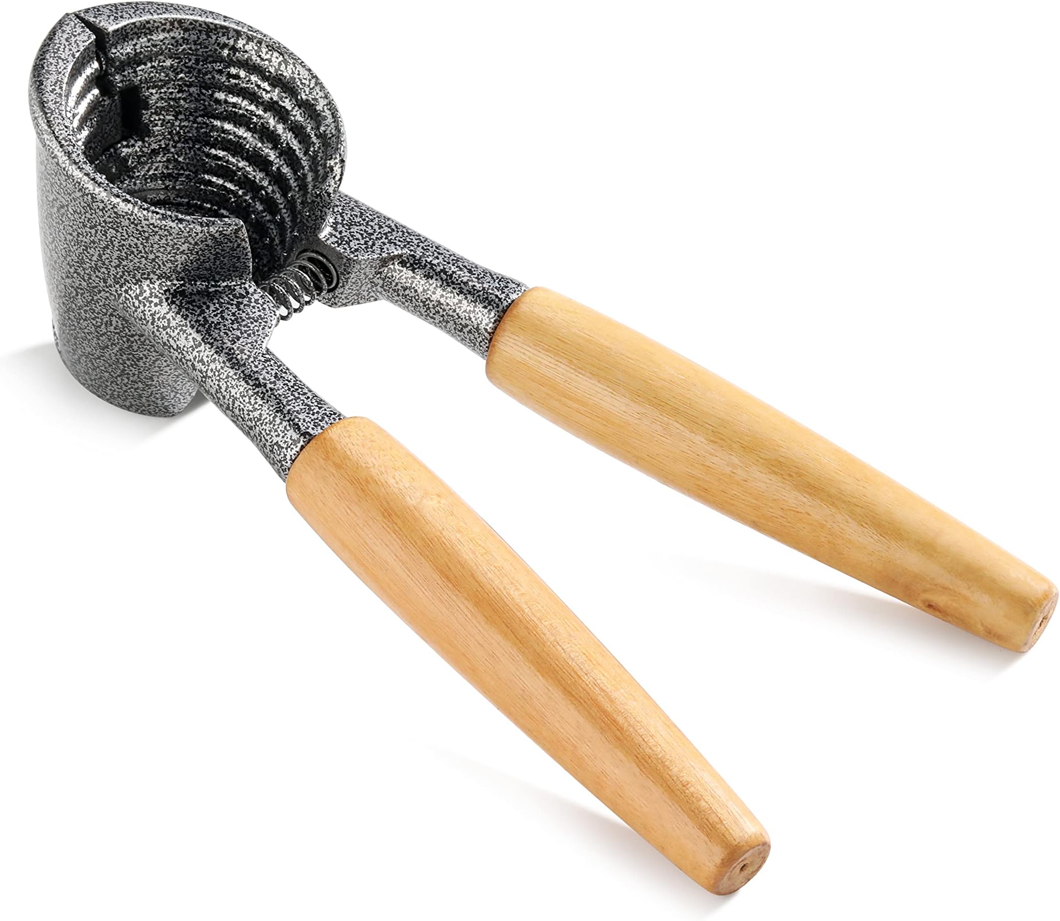 Nueces De Crack Con Una Mezcla De Cascanueces Variedad De Almendras