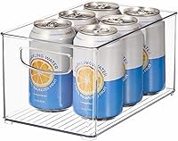 Vista 10 de iDesign - Contenedor de plástico transparente apilable - Organizadores y almacenamiento para cocina, refrigerador y despensa, paquete de 6