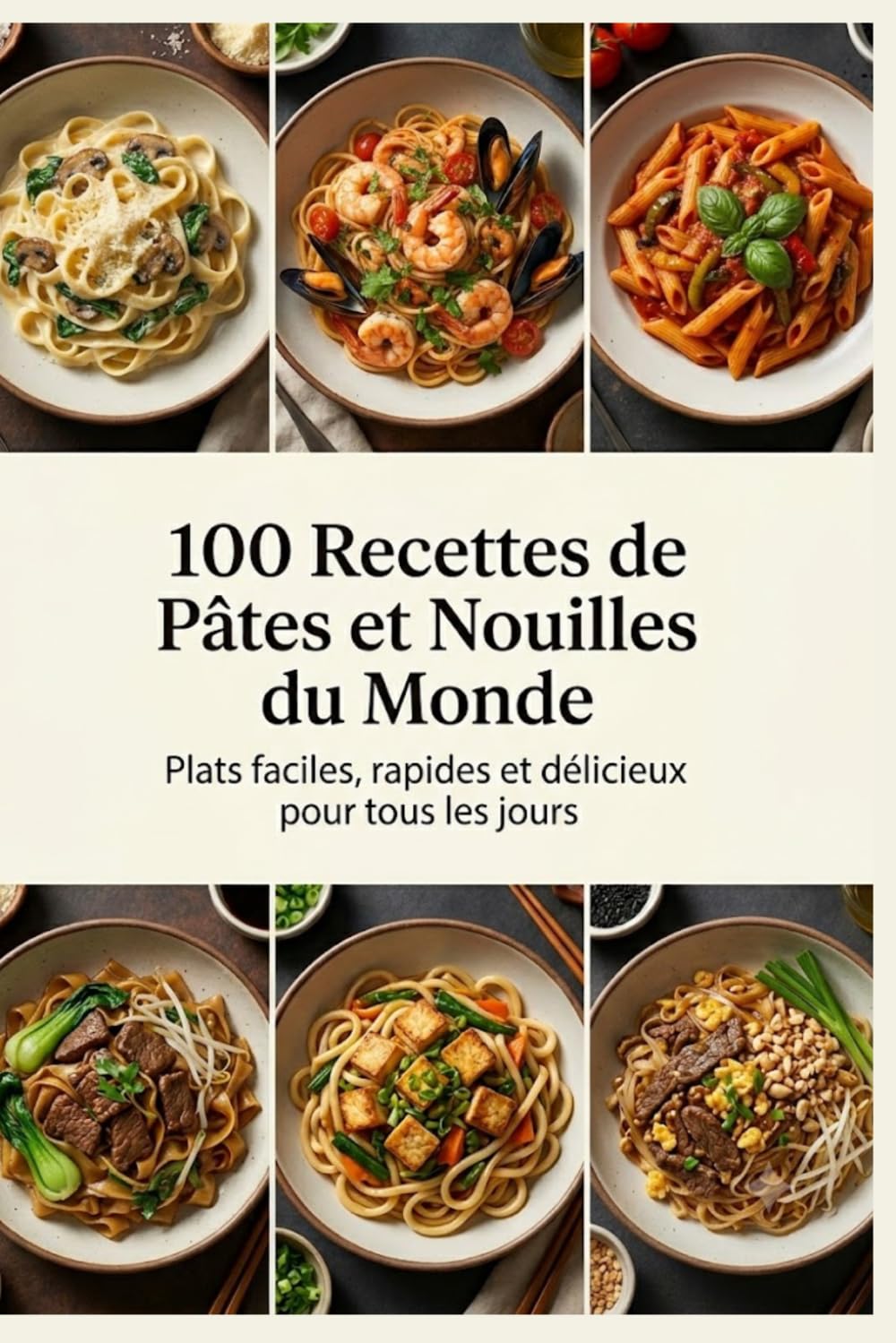 100 Recettes de Pâtes et Nouilles du Monde: Plats faciles, rapides et délicieux pour tous les jours