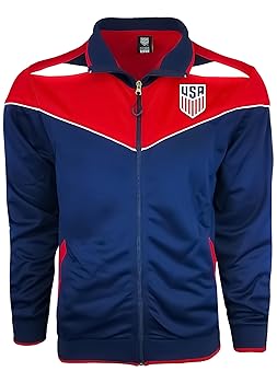 トップス UNIVERSAL PRODUCTS JERSEY TRACK JACKET Amazon.com: Icon Sports Officially Licensed Boy's U.S.