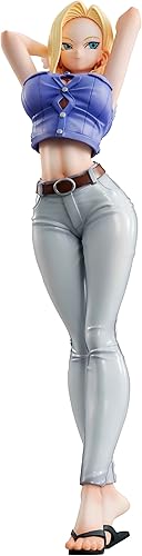 Miniatura 9 de Megahouse Dragon Ball DB Gals Android 18 Versión 3 Figura de PVC