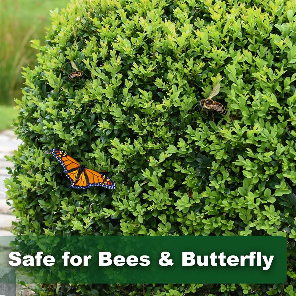 Box Tree Caterpillar Treatment –10 x 5g Packs, 300㎡ Total Coverage – Individually Wrapped,Safe for Bees & Birds, Supports Healthy Buxus Hedges — view 6
