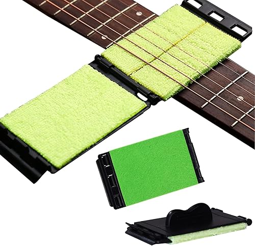 Paquete de 2 limpiadores de cuerdas de guitarra, utilizado para limpiar cuerdas y diapasones, kit de mantenimiento de limpieza de diapasón de