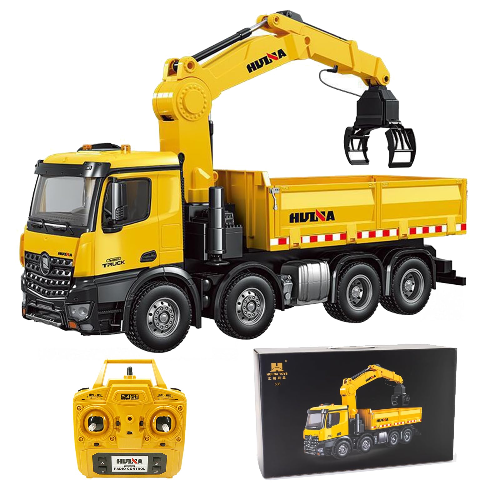 Amazon.co.jp: Homepatche ラジコンダンプカー ラジコン 合金強化版 RC