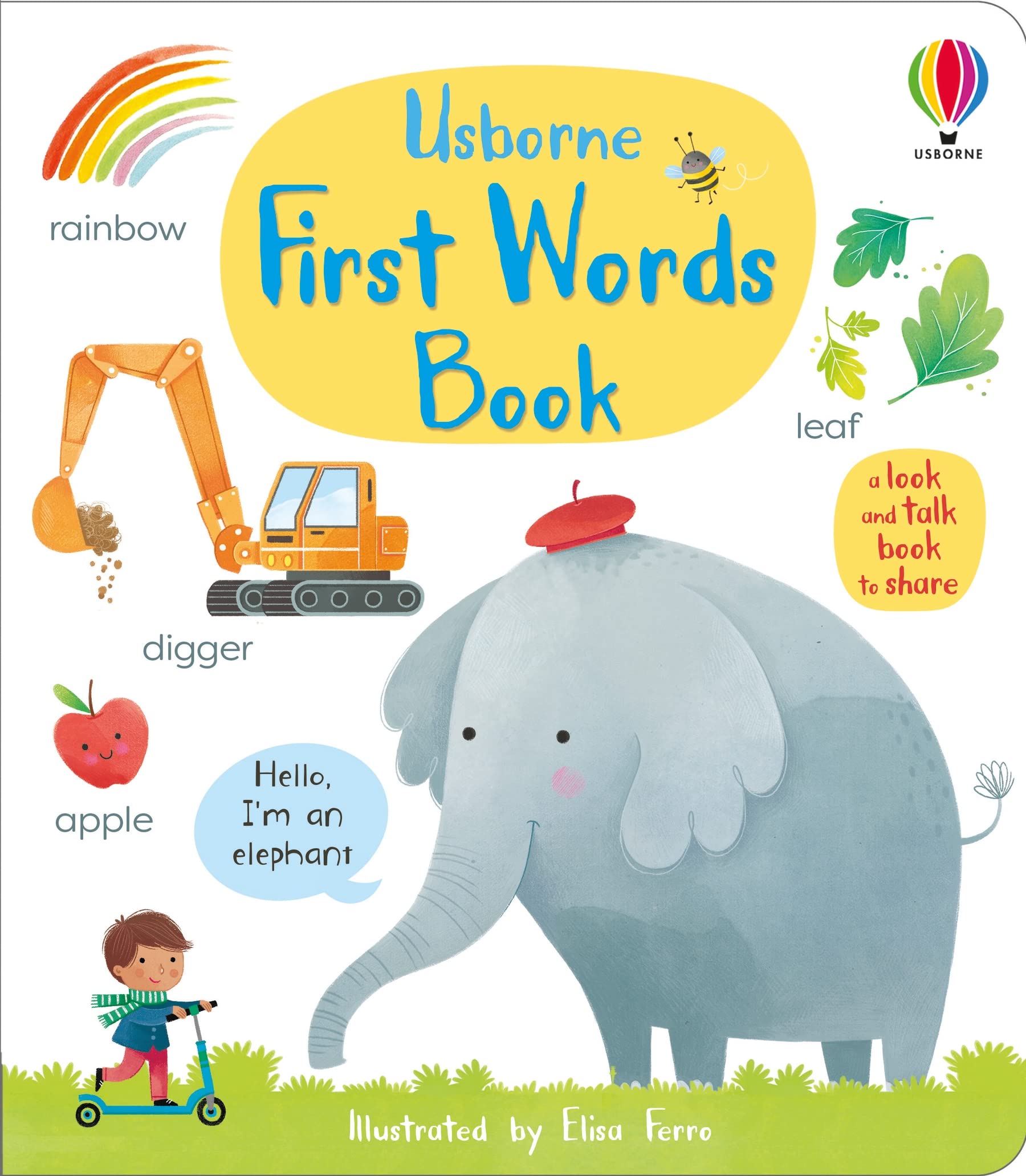 First Words Book by Mary Cartwright, Matthew Oldham, Elisa Ferro - 9781474982337
