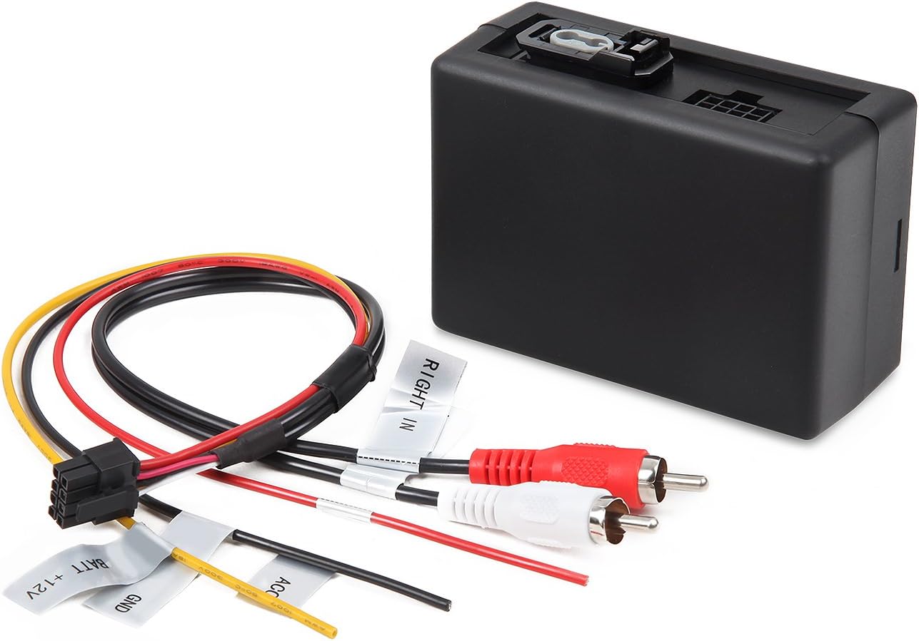 Eonon Optical Fiber Decoder Box Designed for E90A13/E90A12S Car Radio, Compatible with BMW BMW 3 Series 2005-2011(E90/E91/E92/E93)