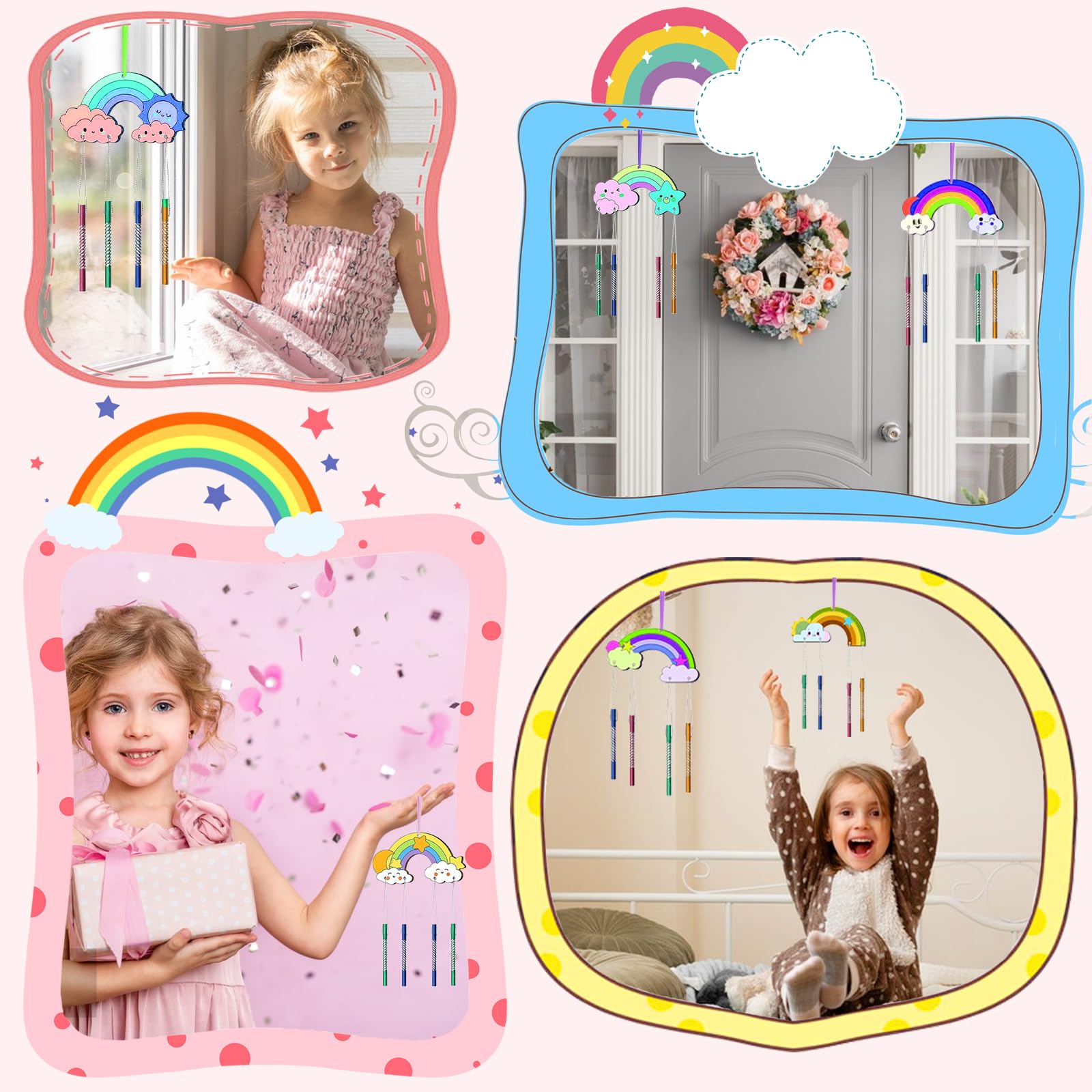 Zestaw 12 Rainbow Carillion Wiatr dla dzieci