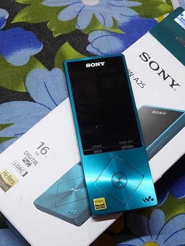 Sony NW-A25 16GB Hi-Res Audio Walkman MP3 Player (Viridian Blue