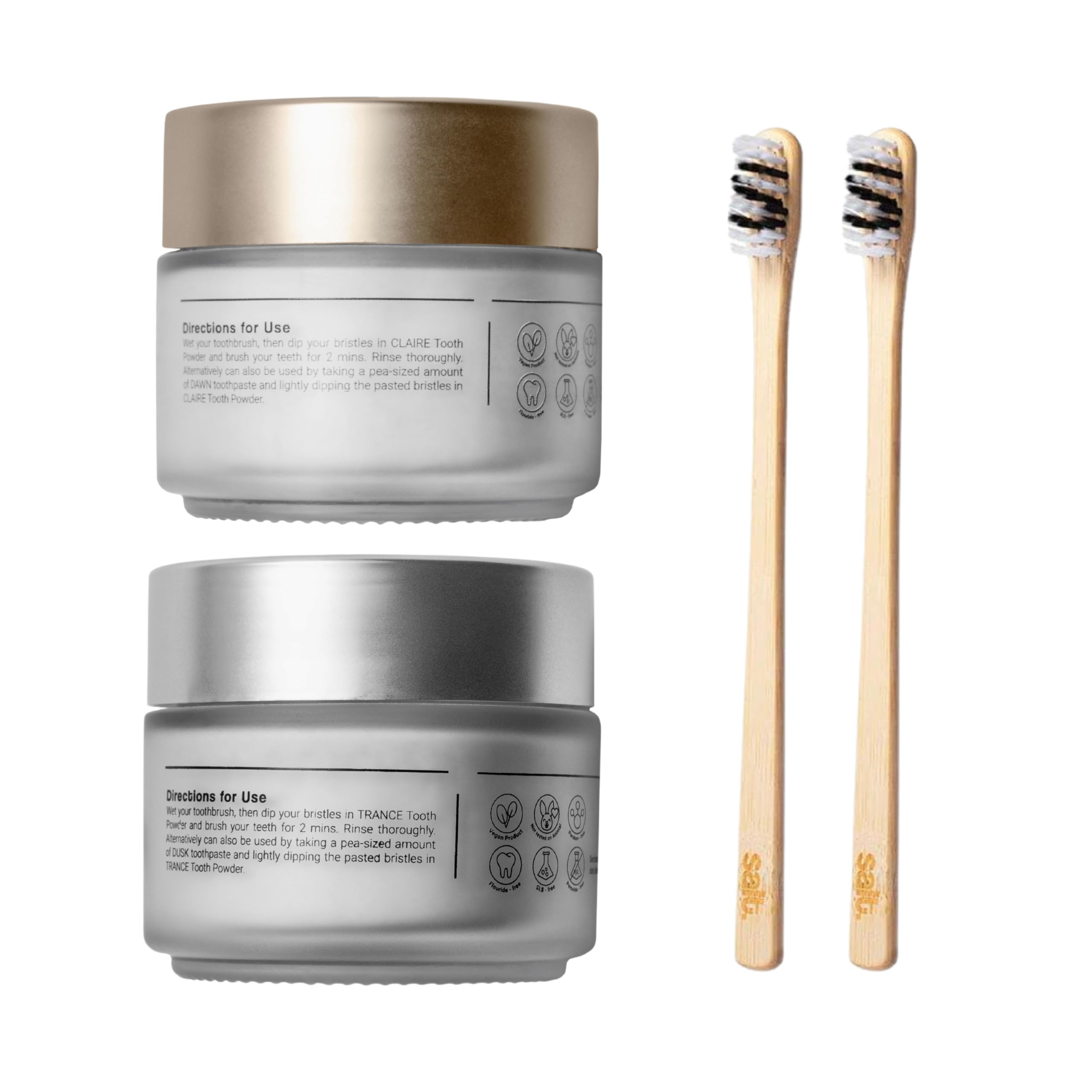 Buy Salt. Oral Care Claire Day & Trance Night Tooth Powder Combo