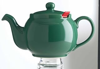 London Teapot Company - Chatsford 2-Cup Teapot with One Red Filter, Green