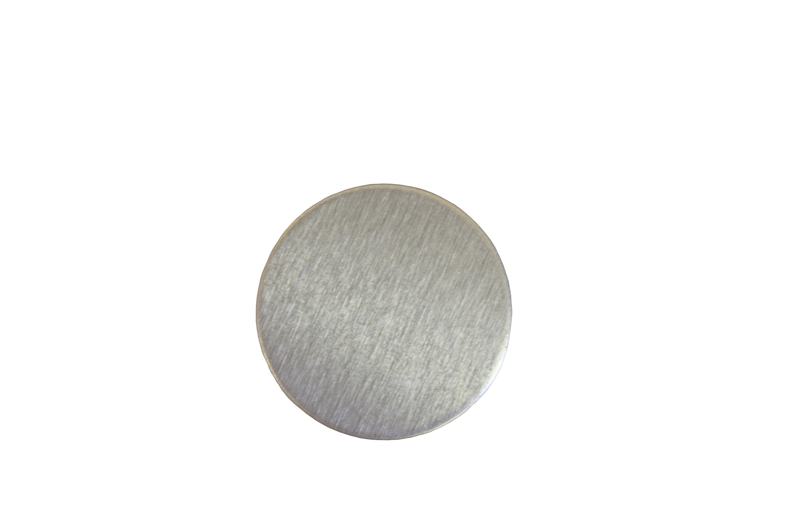 RMP Stamping Blanks, 3/8 Inch Round Blank, Aluminum 0.063 Inch (14 Ga.) - 50 Pack