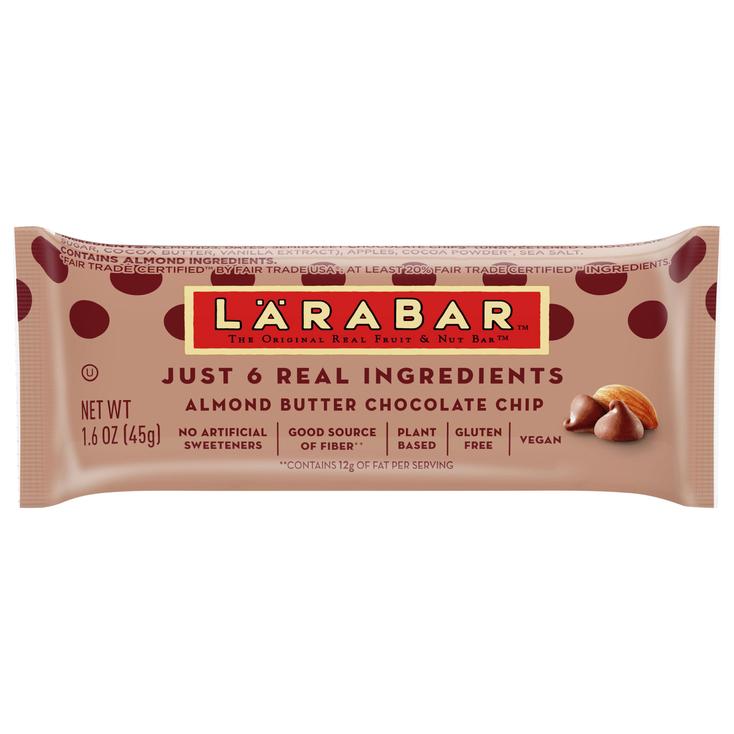 LARABAR Almond Butter Chocolate Chip Bar, 1.6 OZ