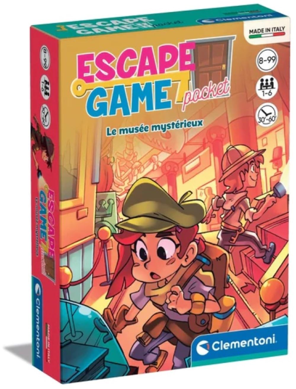 Clementoni - Escape Game - Un Voyage À Travers le Temps - Jeu de