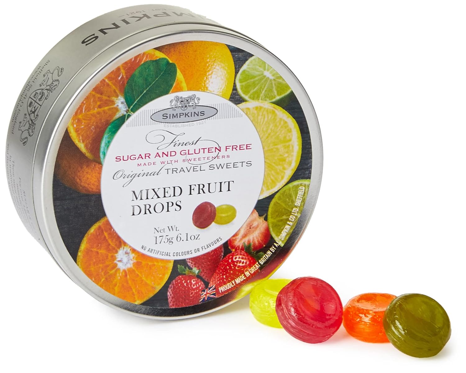 Amazon Com A L Simpkin Simpkins T Sweets Sf Mixed Fruit 175g Grocery Gourmet Food