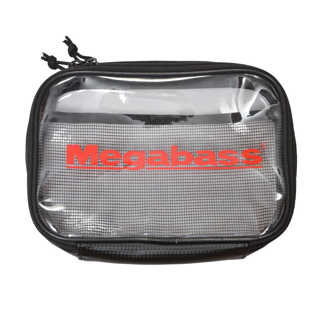 Megabass - メガバス ポーチ Megabass POUCH Megabass CLEAR POUCHⅡ | Megabass-メガバス
