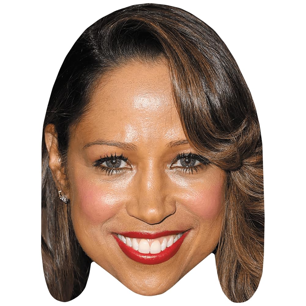 Stacey Dash (Lipstick) Celebrity Mask, Flat Card Face, Fancy Dress Mask