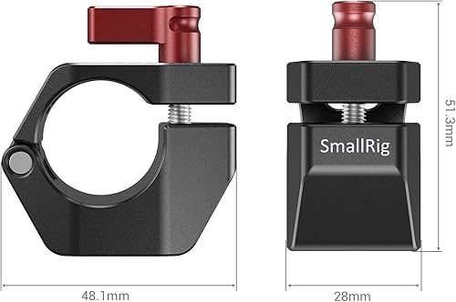 Miniatura 8 de SmallRig, abrazadera para varilla de 25 mm, 1 pulgada.