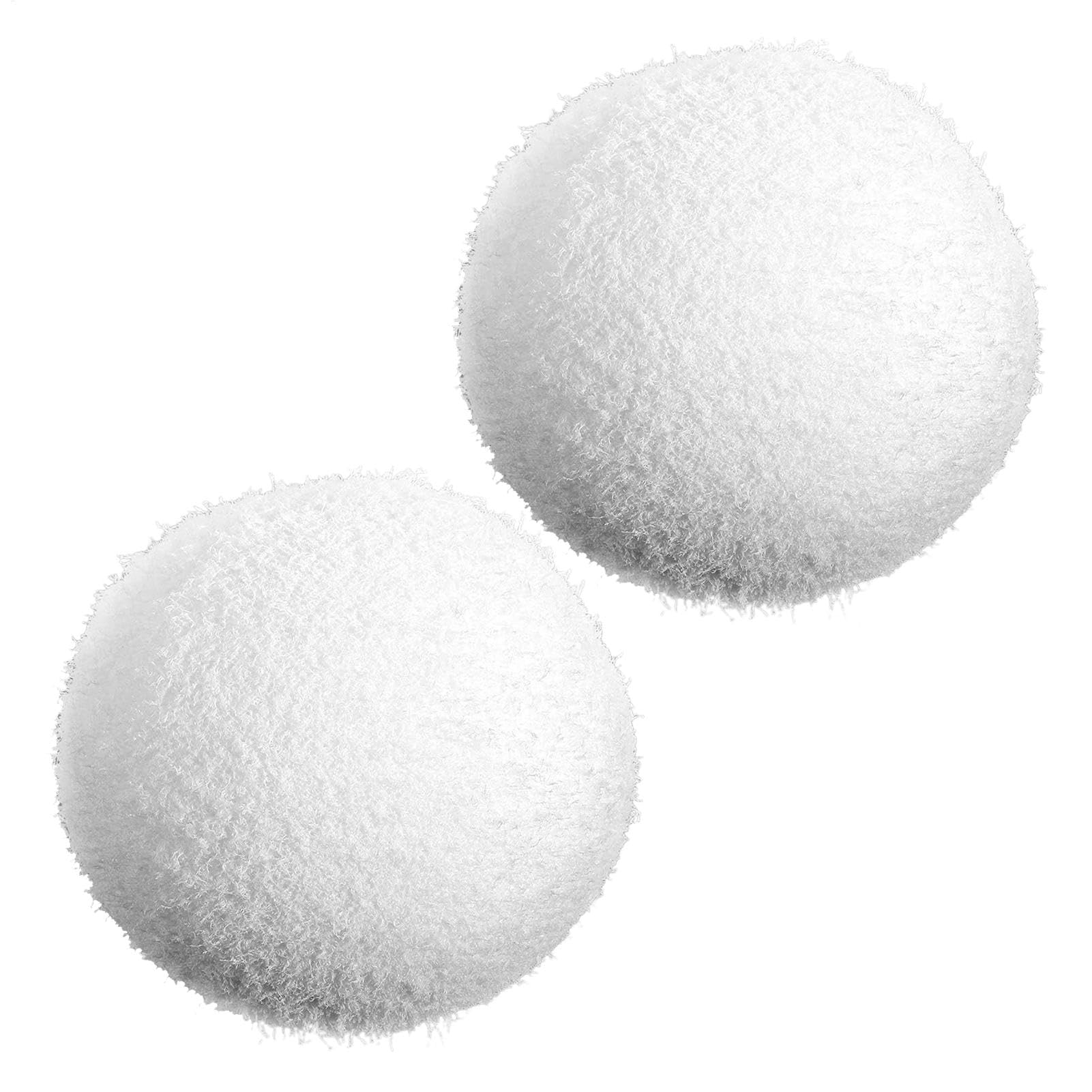 Hot Tub Scum Absorber, Ice Bath Scum Eliminating Sponge Balls, 2x Reusable Washable Absorbing Balls for Cleaning for Hot Tubs, Ice Baths, Pool Maintenance
