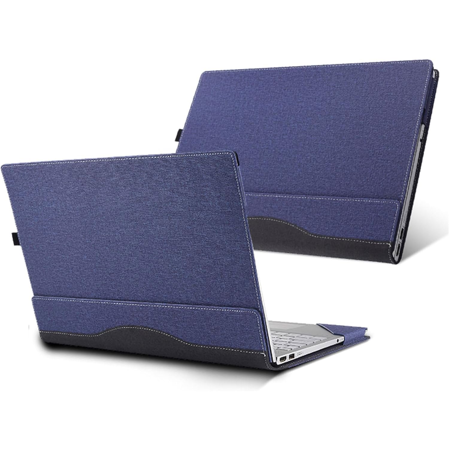 Custodia per computer portatile Lenovo Yoga Slim 7 14IMH9 e per Slim 7i Gen9 da 14", in pelle PU, accessori per notebook, PC, con presa d'aria termica e portapenne (blu)