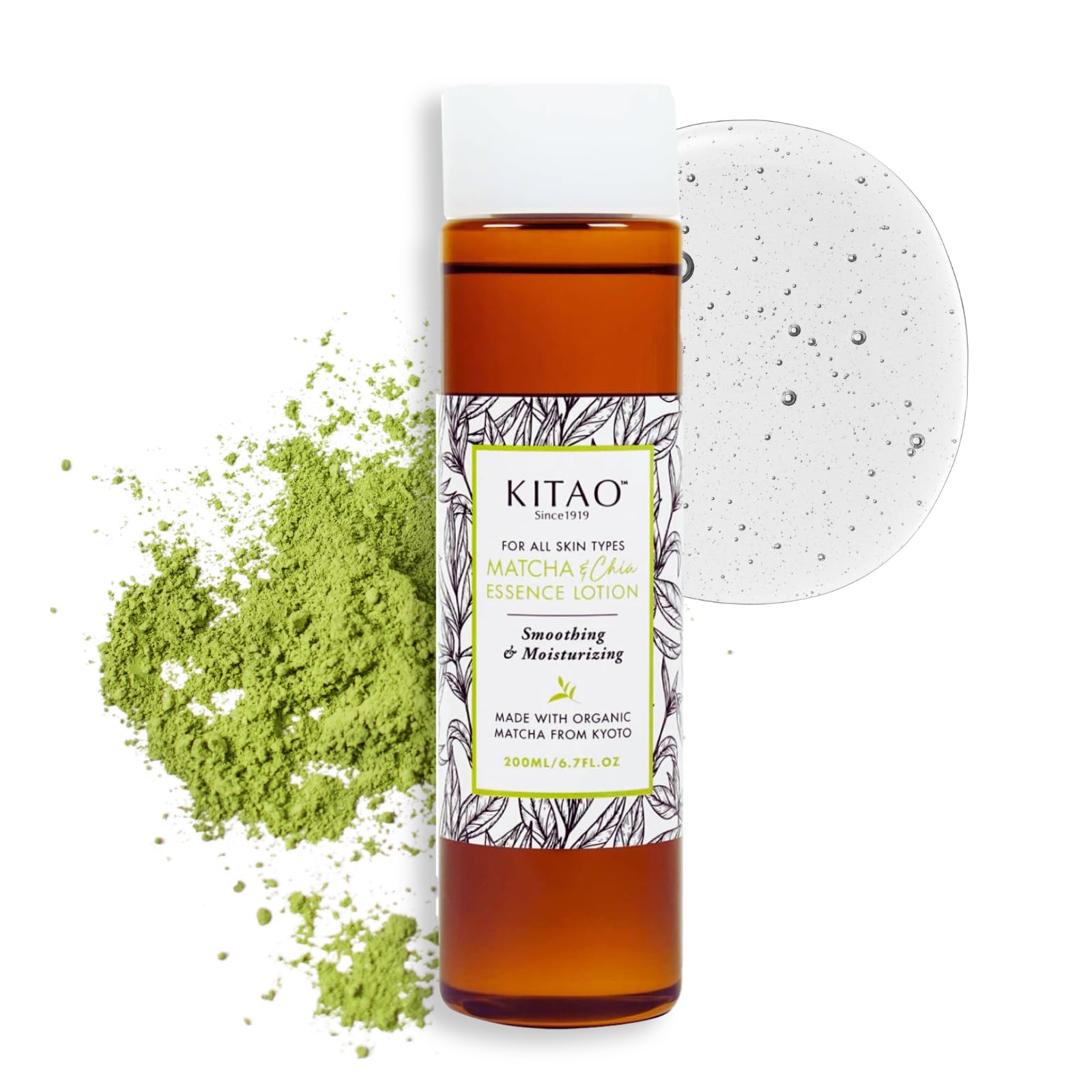 KITAO Matcha Face Moisturizer for Women & Men, Non...