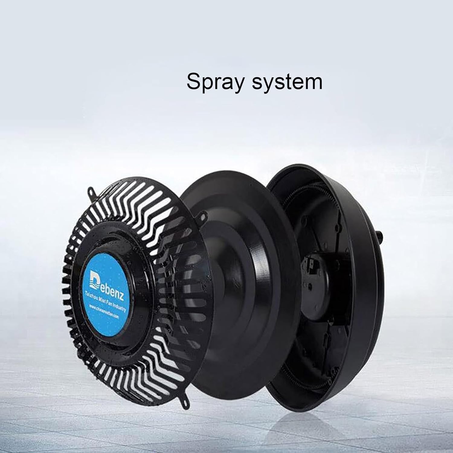 Cooling Fans High Velocity Misting Fan, 3 Speed Oscillating Stand Fan Heavy Duty Metal for Industrial, Commercial, Residential, & Greenhouse 3 Speed Setting