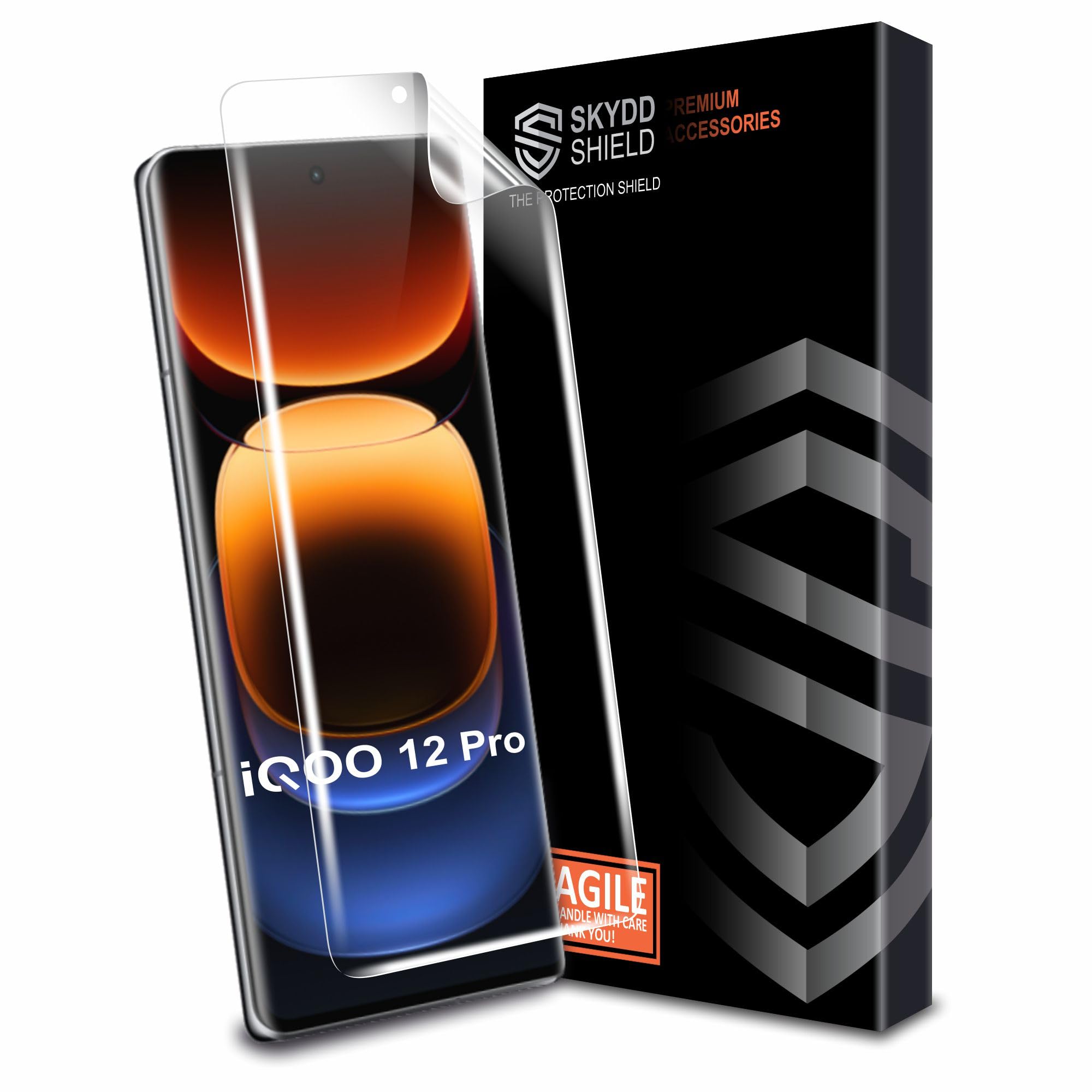 Skyddshield TPU hydrogel Edge to Edge Screen Protector Guard for Vivo V30 5G and Vivo V30 Pro 5G (6.78 Inch) with Easy Self Installation Kit | Fingerprint Support | Transparent (B0D8ZWN3H1) Amazon Price History, Amazon Price Tracker