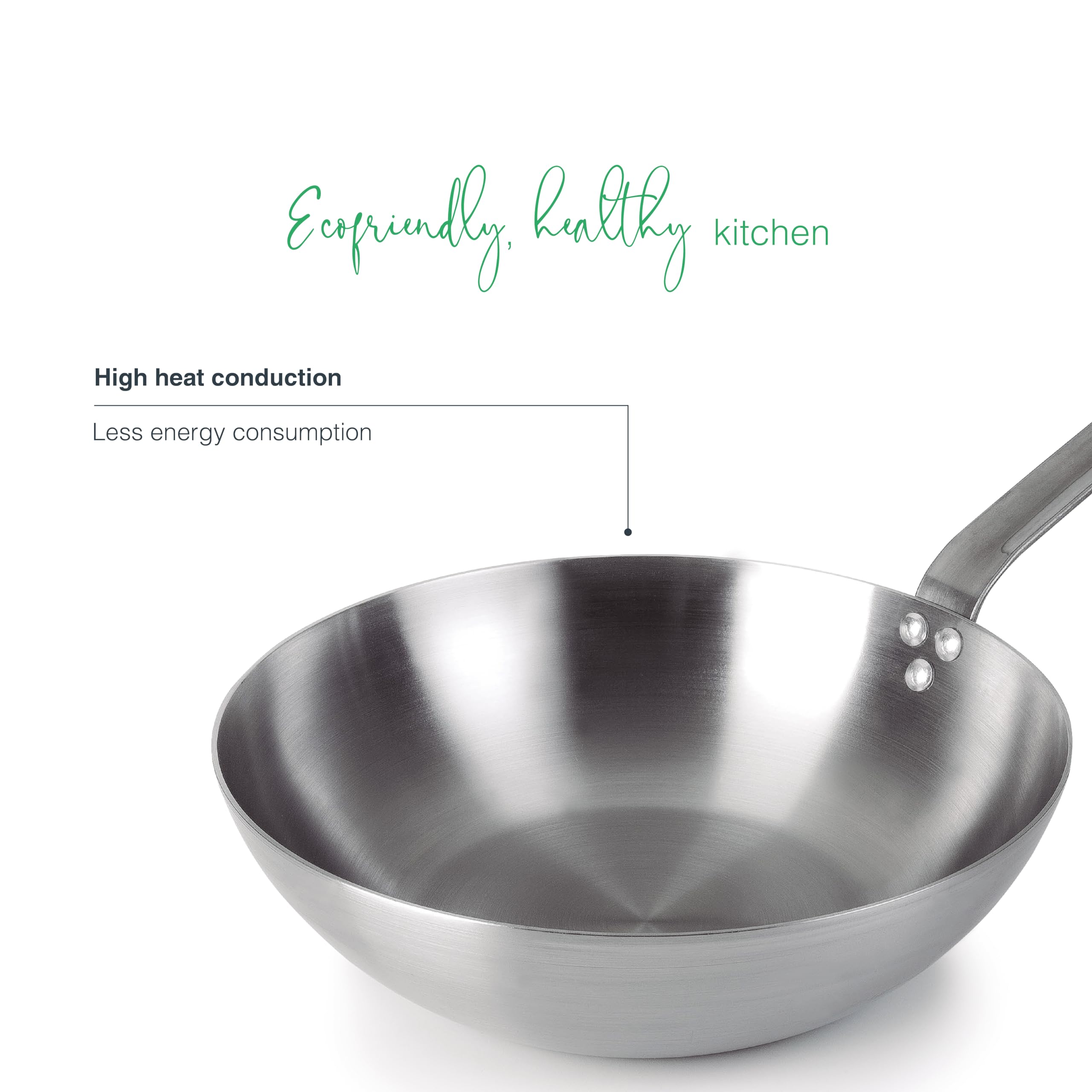 WOK FERRUM D.28 CM