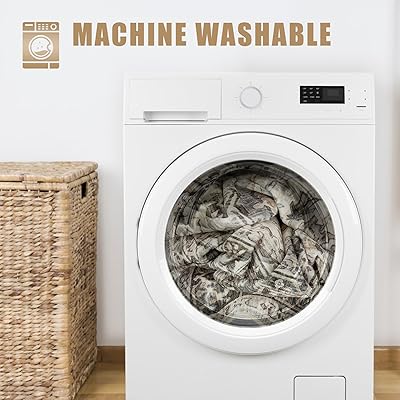 homewill Area Rug Living Room Rugs - 9x12 Soft Machine Washable Oriental Vintage Floral Distressed Rug Large Indoor Floor Carpet for Bedroom Under Dining Table Home Office Decor - Brown