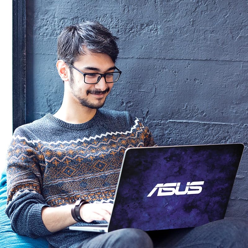 Image of Galaxsia Asus D53 Full Vinyl Laptop Skin /Sticker /Cover for 17 to 17.3 Inches Laptops Laminated-Removable-HD Quality Compatible for Hp-Dell-Sony-Lenovo-Asus etc.(16.5x11 Inches)