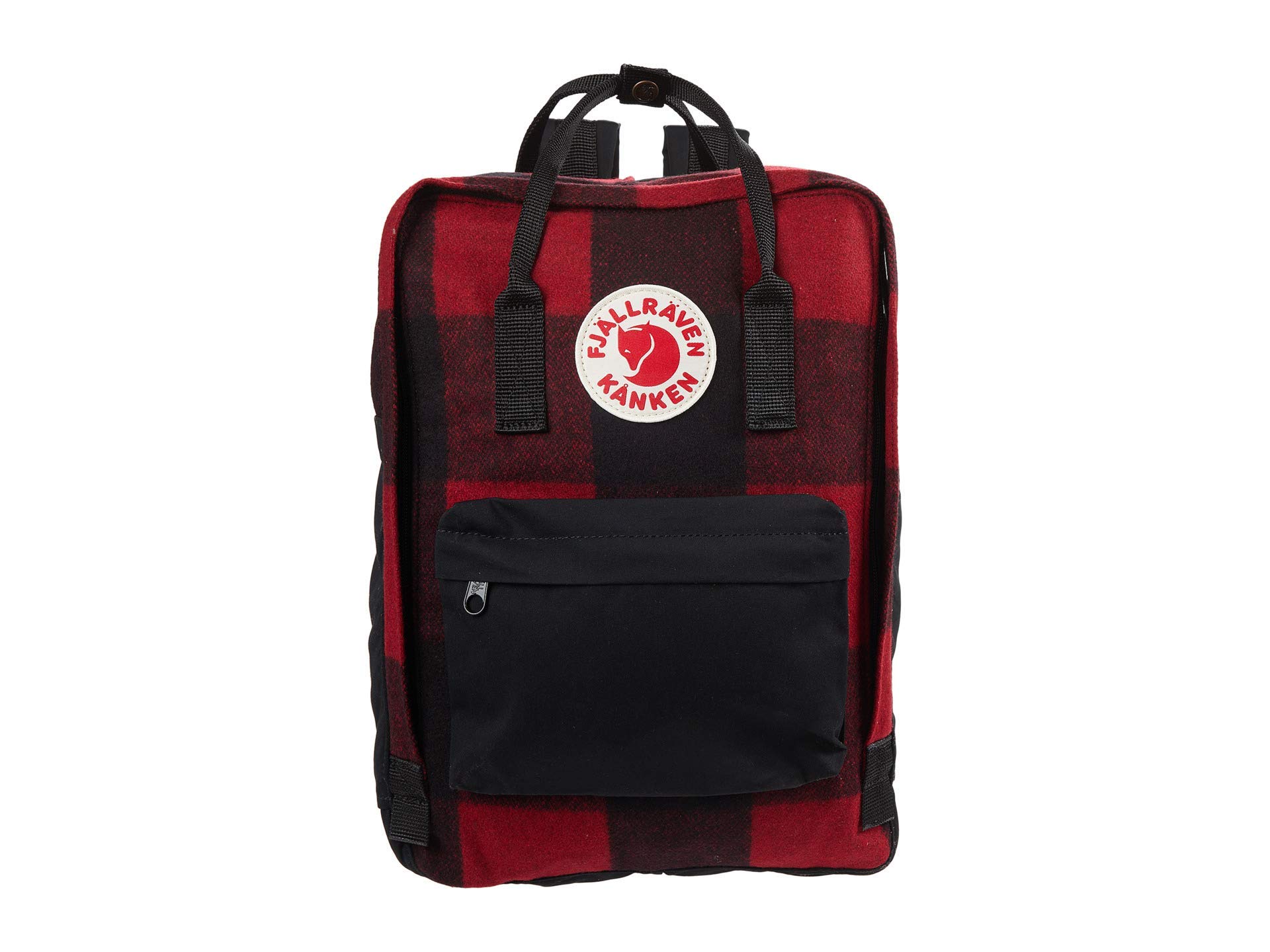Fjällräven Fjallraven 23328-320-550 K?Nken Re-Wool Laptop 15" Sports Backpack Unisex Adult Red-Black Size One Size