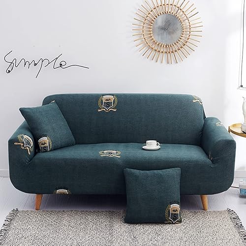 jia cool Funda elástica para sofá Funda de sofá de jacquard de elastano, antideslizante, suave, protector de muebles lavable con espuma jia cool Funda elástica para sofá Funda de sofá de jacquard de elastano, antideslizante, suave, protector de muebles lavable con espuma