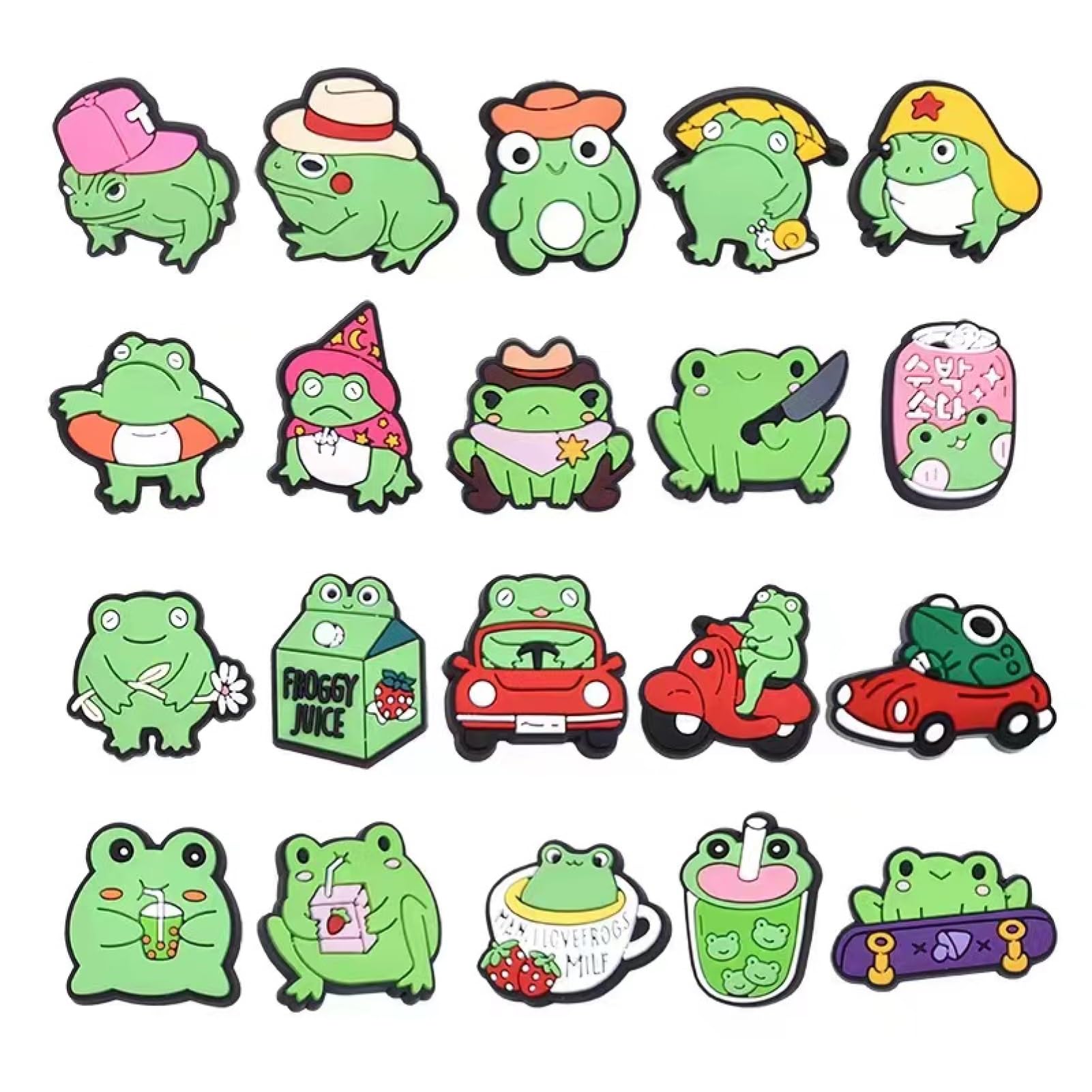 37pcs Zapatos Charm Pins Adornos Para Croc Shoe Charm Accesorios Diy — view 16