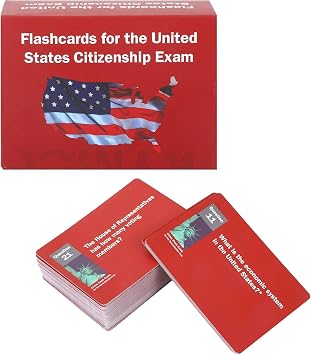 US Citizenship Test Study Guide 2026,US Citizenship Flash Cards 2026 for The United States Citizen Exam,100 Uscis Questions Answers Flashcards,Tarjetas para La Ciudadania De Las 100 Preguntas