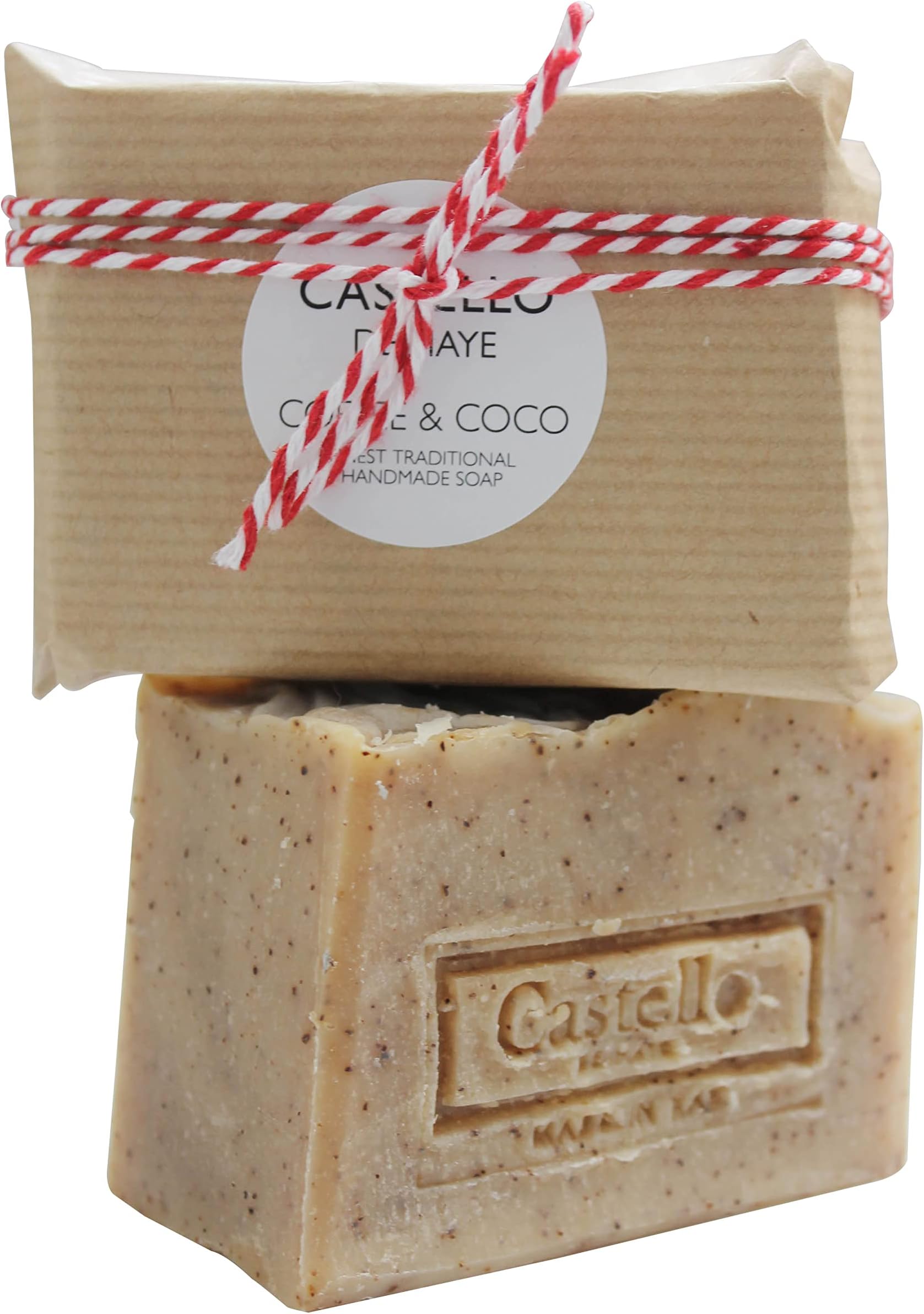 Coffee Soap Bar, Exfoliating Kitchen Hand Soap, 200g